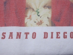 JHK SANTO DIEGO サンディエゴ フォト 半袖Ｔシャツ バングラデシュ製 コットン ホワイト サイズXL 美品 中古 4b002532