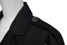 Load image into Gallery viewer, Christian Dior クリスチャンディオール トレンチコート 4A12088000 ガリアーノ期 ブラック ナイロン ウール 36 美品 中古 4b002533