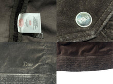 Load image into Gallery viewer, Christian Dior クリスチャンディオール スカート ブラウン カナージュ キルティング ベロア 12A 美品 中古 4b002536
