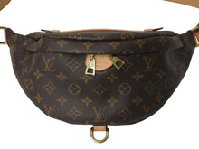 Load image into Gallery viewer, 極美品 LOUIS VUITTON ルイヴィトン バムバッグ ボディバッグ ウエストバッグ M43644 モノグラム ブラウン ゴールド金具 中古 4b002540