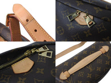 Load image into Gallery viewer, 極美品 LOUIS VUITTON ルイヴィトン バムバッグ ボディバッグ ウエストバッグ M43644 モノグラム ブラウン ゴールド金具 中古 4b002540