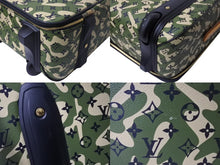 Load image into Gallery viewer, 新品同様 LOUIS VUITTON ルイヴィトン ペガス60 キャリーバッグ M23333 モノグラモフラージュキャンバス 2008年限定 村上隆 中古 4b002541