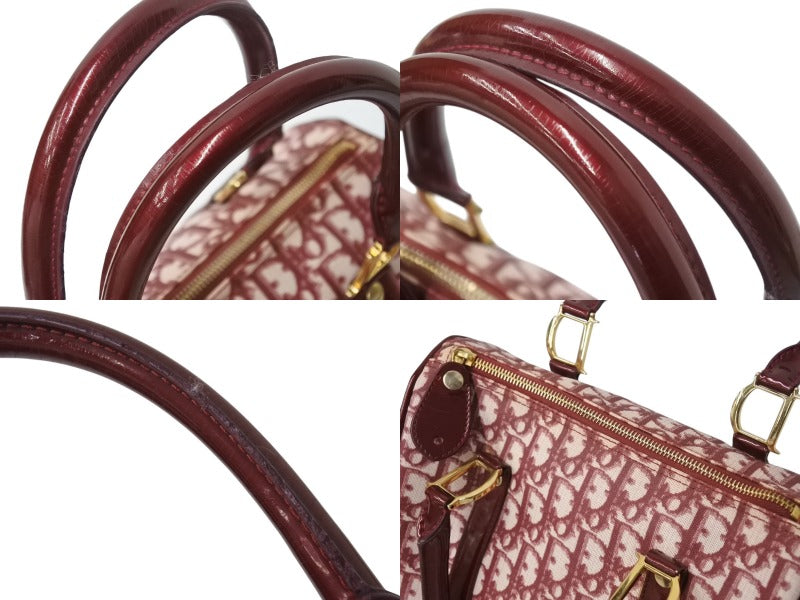 Dior】クリスチャンディオール トロッター ボストンバッグ