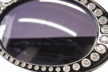 Load image into Gallery viewer, CHANEL シャネル サングラス アイウェア 05256 94305 イタリア製 プラスチック ラインストーン ブラック 美品 中古 4b002555