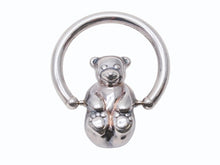 Load image into Gallery viewer, Tiffany&amp;Co ティファニー ベビー ベア ラトル ブレスレット アクセサリー ガラガラ YO400 シルバー925 42.3g 美品 中古 4b002557
