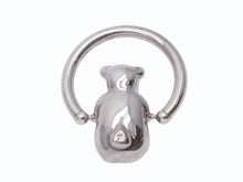 Load image into Gallery viewer, Tiffany&amp;Co ティファニー ベビー ベア ラトル ブレスレット アクセサリー ガラガラ YO400 シルバー925 42.3g 美品 中古 4b002557