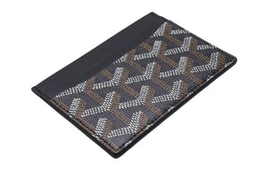 新品未使用 GOYARD ゴヤール サンシュピルス カードケース APM107-01 ブラック トワルゴヤール 中古 4b002568