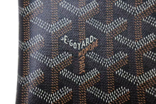 画像をギャラリービューアに読み込む, GOYARD ゴヤール ヴィクトワール ウォレット 二つ折り財布 ブラック ゴヤールディンキャンバス 美品 中古 4b002575