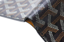 画像をギャラリービューアに読み込む, GOYARD ゴヤール ヴィクトワール ウォレット 二つ折り財布 ブラック ゴヤールディンキャンバス 美品 中古 4b002575