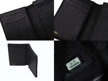 Load image into Gallery viewer, CHANEL シャネル カードケース ココマーク 7番台 フランス製 キャビアスキン ブラック 美品 中古 4b002580