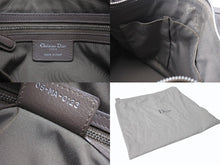 Load image into Gallery viewer, Christian Dior クリスチャンディオール ハンドバッグ ベージュ レザー 05-MA-0123 シルバー金具 美品 中古 4b002587