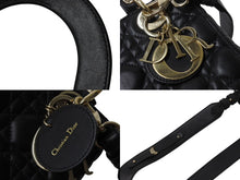 Load image into Gallery viewer, Christian Dior クリスチャンディオール Lady Dior レディディオール スモール 2WAYバッグ カナージュ 美品 中古 4b002594