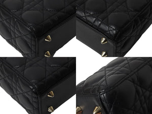 Christian Dior クリスチャンディオール Lady Dior レディディオール スモール 2WAYバッグ カナージュ 美品 中古 4b002594