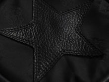 画像をギャラリービューアに読み込む, 極美品 CHROMEHEARTS クロムハーツ ヨガマット ヨガマットケース スターパッチ ダガー レザー ナイロン ブラック 中古 4b002595 