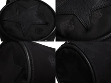 画像をギャラリービューアに読み込む, 極美品 CHROMEHEARTS クロムハーツ ヨガマット ヨガマットケース スターパッチ ダガー レザー ナイロン ブラック 中古 4b002595 