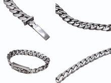 画像をギャラリービューアに読み込む, 極美品 CHROME HEARTS クロムハーツ ミニダガーID クラシック ブレスレット 重量約43.3g 2002年 20リンク シルバ−925 中古 4b002597 