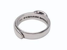 画像をギャラリービューアに読み込む, 以前同様 CHROME HEARTS クロムハーツ BELTED OVAL RING SML スモールベルト オーバルリング 重量約8.4g サイズ24号 シルバー925 中古 4b002602 