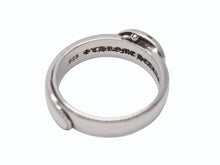 画像をギャラリービューアに読み込む, 以前同様 CHROME HEARTS クロムハーツ BELTED OVAL RING SML スモールベルト オーバルリング 重量約8.4g サイズ24号 シルバー925 中古 4b002602 