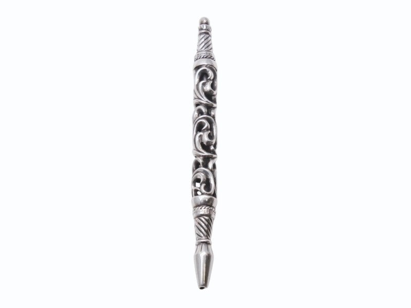 CHROME HEARTS クロムハーツ PEN FILIGREE フィリグリーボールペン 重量約53.3g 925刻印 シルバ−925 美品 中古 4b002604 