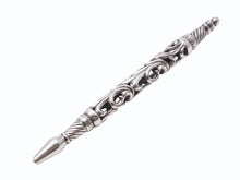 画像をギャラリービューアに読み込む, CHROME HEARTS クロムハーツ PEN FILIGREE フィリグリーボールペン 重量約53.3g 925刻印 シルバ−925 美品 中古 4b002604 