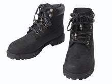 画像をギャラリービューアに読み込む, 同様品 CHROME HEARTS x Timberland クロムハーツ ティンバーランド 6INCH ヌバックレザー ワークブーツ ブラック サイズUS6.5M 中古 4b002606 