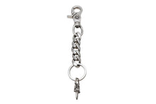 画像をギャラリービューアに読み込む, CHROME HEARTS クロムハーツ シルバーキーチェーン CLP CHN CLASSIC-L ロングクラシックリンク 5LINK コマ不足 重量約63.7g シルバー925 美品 中古 4b002612 