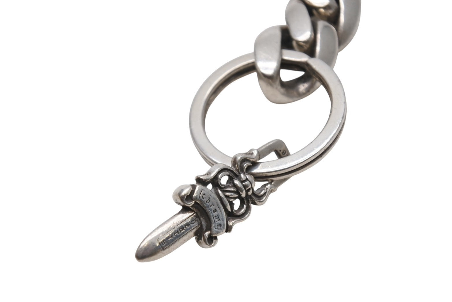 独創的 CHROME HEARTS クロムハーツ シルバーキーチェーン CLP CHN 小物