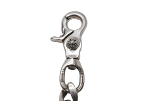 CHROME HEARTS クロムハーツ シルバーキーチェーン CLP CHN CLASSIC-L ロングクラシックリンク 5LINK コマ不足 重量約63.7g シルバー925 美品 中古 4b002612 