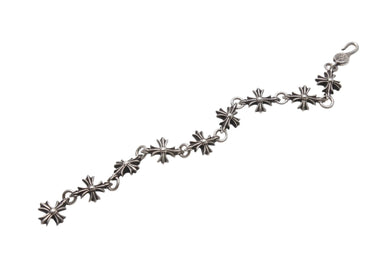 CHROME HEARTS クロムハーツ CO CH PLUS カットアウトCHプラスブレスレット 9LINK 重量約48.9g シルバー925 美品 中古 4b002613