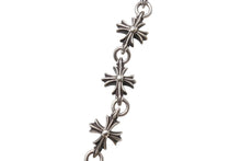 画像をギャラリービューアに読み込む, CHROME HEARTS クロムハーツ CO CH PLUS カットアウトCHプラス ブレスレット 9LINK 重量約48.9g シルバー925 美品 中古 4b002613 