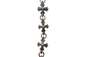 CHROME HEARTS クロムハーツ CO CH PLUS カットアウトCHプラス ブレスレット 9LINK 重量約48.9g シルバー925 美品 中古 4b002613 