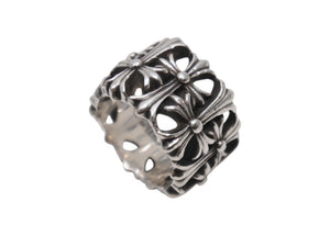 CHROME HEARTS クロムハーツ セメタリークロス リング 指輪 重量約15.9g サイズ12.5号 2003/.925刻印 シルバ−925 美品 中古 4b002614 