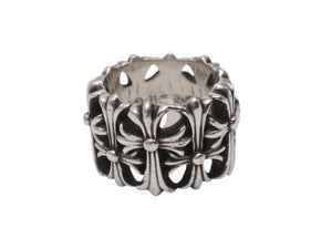 CHROME HEARTS クロムハーツ セメタリークロス リング 指輪 重量約15.9g サイズ12.5号 2003/.925刻印 シルバ−925 美品 中古 4b002614 