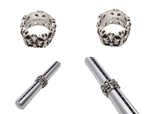 CHROME HEARTS クロムハーツ セメタリークロス リング 指輪 重量約15.9g サイズ12.5号 2003/.925刻印 シルバ−925 美品 中古 4b002614 