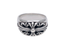 画像をギャラリービューアに読み込む, CHROME HEARTS クロムハーツ FLRL CRS フローラルクロス リング 指輪 重量約16.8g サイズ24号 1992/sterling刻印 美品 中古 4b002615 