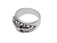 画像をギャラリービューアに読み込む, CHROME HEARTS クロムハーツ FLRL CRS フローラルクロス リング 指輪 重量約16.8g サイズ24号 1992/sterling刻印 美品 中古 4b002615 