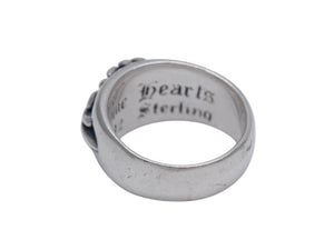CHROME HEARTS クロムハーツ FLRL CRS フローラルクロス リング 指輪 重量約16.8g サイズ24号 1992/sterling刻印 美品 中古 4b002615 
