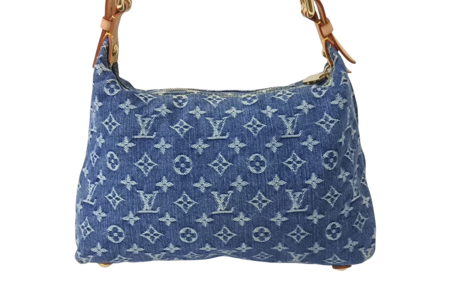 LOUIS VUITTON モノグラムデニム ハンドバッグ バギーPM 極美品 LOUIS VUITTON ルイヴィトン モノグラムデニム バギーPM