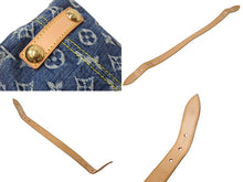 Load image into Gallery viewer, 極美品 LOUIS VUITTON ルイヴィトン モノグラムデニム バギーPM ショルダーバッグ ワンショルダー M95049 インディゴブルー 中古 4b002620
