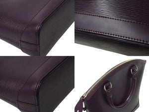 LOUIS VUITTON ルイヴィトン ロックイットPM ハンドバック M4229K エピレザー カシス 美品 中古 4b002624