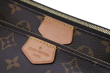 Load image into Gallery viewer, 極美品 LOUIS VUITTON ルイヴィトン ミュルティ ポシェット アクセソワール ショルダーバッグ M44840 モノグラム ブラウン ピンク 中古 4b002627