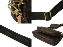 Load image into Gallery viewer, LOUIS VUITTON ルイヴィトン ミュルティポシェット アクセソワール カーキ ショルダーバッグ モノグラム M44813 美品 中古 4b002628