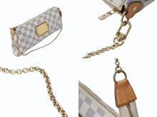 Load image into Gallery viewer, 極美品 LOUIS VUITTON ルイヴィトン ダミエ アズール エヴァ 2WAY ハンド ショルダー バッグ N55214 中古 4b002629