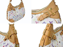 Load image into Gallery viewer, LOUIS VUITTON ルイヴィトン ショルダーバッグ グレタ M40195 モノグラム マルチカラー ホワイト 美品 中古 4b002630