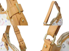 Load image into Gallery viewer, LOUIS VUITTON ルイヴィトン ショルダーバッグ グレタ M40195 モノグラム マルチカラー ホワイト 美品 中古 4b002630