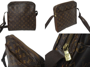 LOUIS VUITTON ルイヴィトン トロター ボブール ショルダーバッグ M97037 モノグラム ブラウン PVC レザー ゴールド金具 美品 中古 4b002638