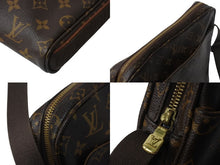 Load image into Gallery viewer, LOUIS VUITTON ルイヴィトン トロター ボブール ショルダーバッグ M97037 モノグラム ブラウン PVC レザー ゴールド金具 美品 中古 4b002638