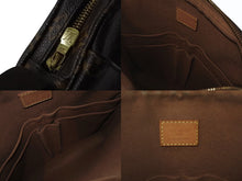 Load image into Gallery viewer, LOUIS VUITTON ルイヴィトン トロター ボブール ショルダーバッグ M97037 モノグラム ブラウン PVC レザー ゴールド金具 美品 中古 4b002638