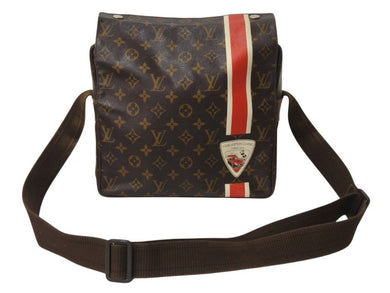 LOUIS VUITTON ルイヴィトン M41431 モノグラム チャイナラン ナヴィグリオ 2008年限定 ショルダーバッグ モノグラム 美品 中古 4b002639