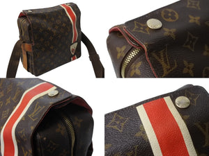 LOUIS VUITTON ルイヴィトン M41431 モノグラム チャイナラン ナヴィグリオ 2008年限定 ショルダーバッグ モノグラム 美品 中古 4b002639